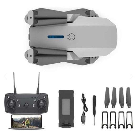 Drone Plegable E88 Pro Cámara Dual HD WiFi 4K