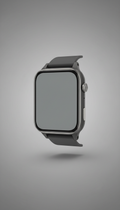 Reloj inteligente pulsera de aluminio