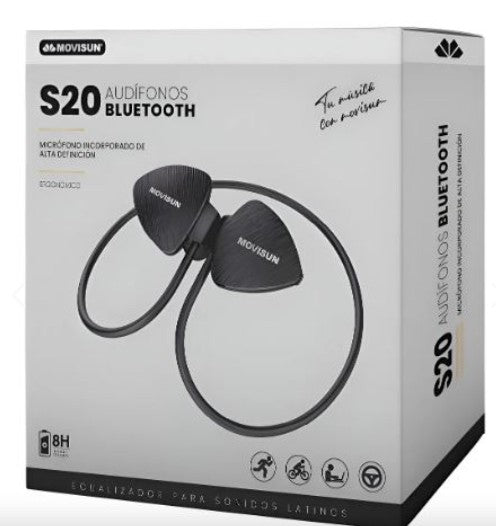 Audífonos Bluetooth Movisun S20