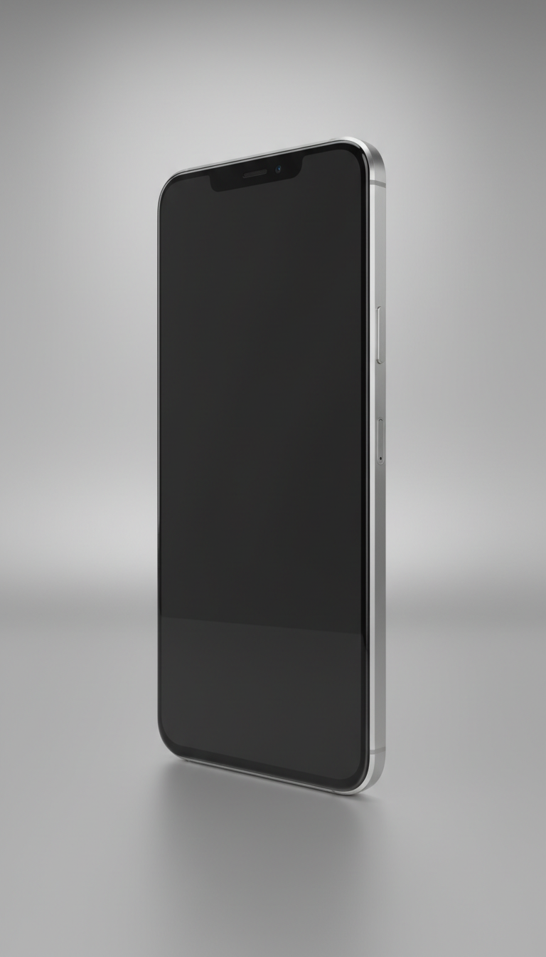 Smartphone aluminio minimalista