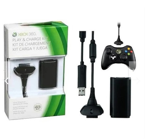 Kit Carga Y Juega Para Control Xbox 360